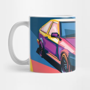 CAR COLORFUL AE86 Mug